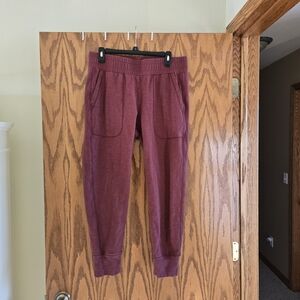 CAbi Burgundy Track Pants